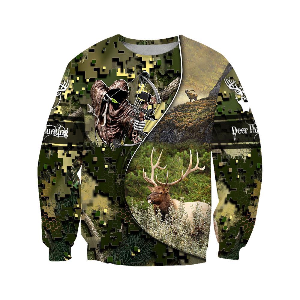 Dear hunting camo 3D all over printed shirts for men and women JJ261201 PL - Amaze Style™-Apparel