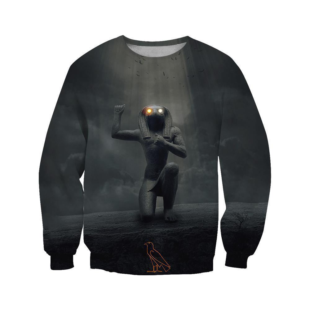 3D All Over Print Horus The Darkness Hoodie - Amaze Style™-Apparel