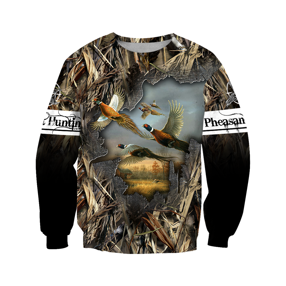 Pheasant Hunting 3D All Over Printed Shirts For Men And Women JJ170101 - Amaze Style™-Apparel