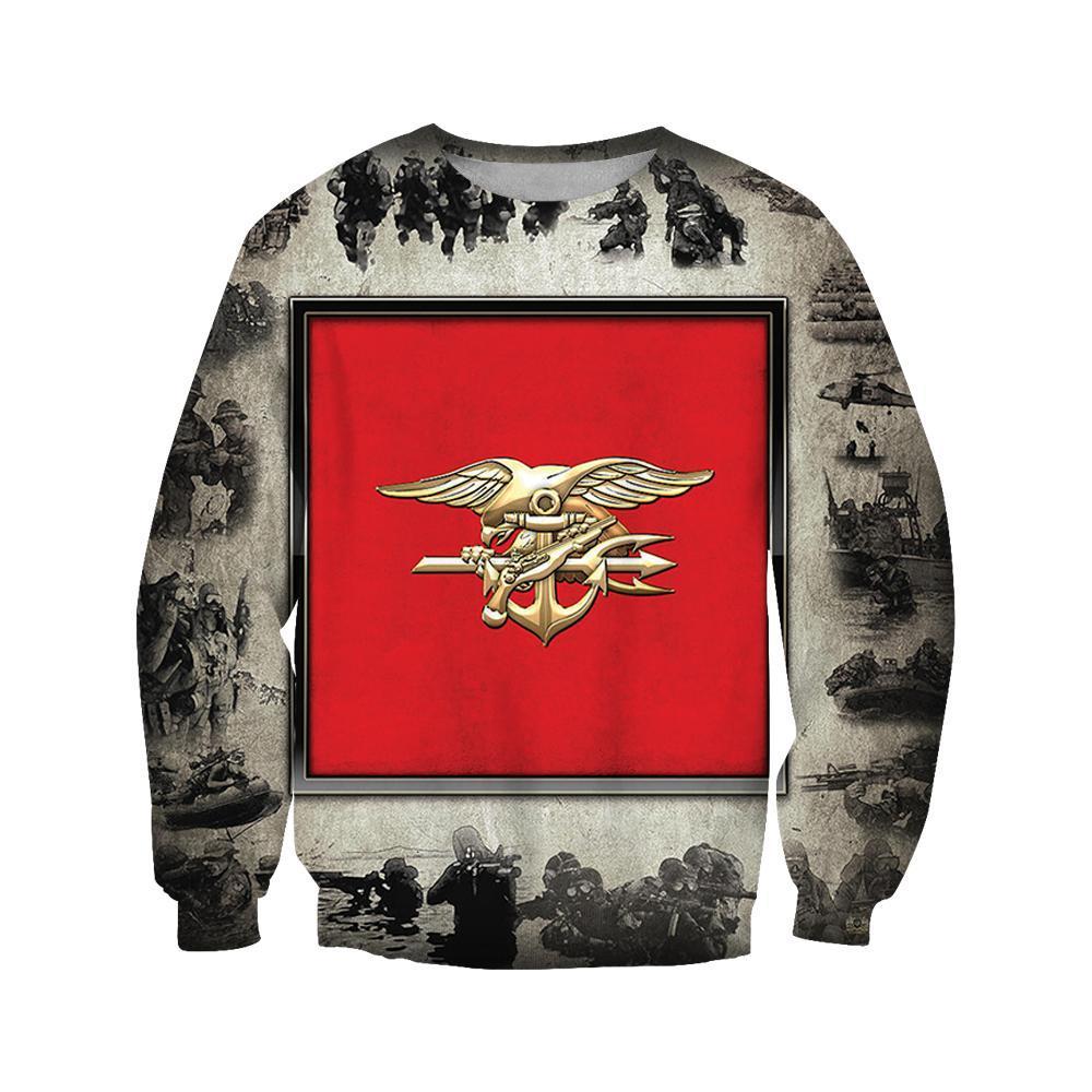 All Over Printed Military Insignia Shirts - Amaze Style™-Apparel