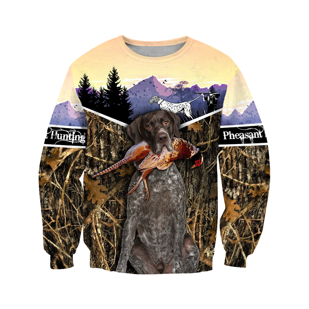 Pheasant Hunting 3D All Over Printed Shirts For Men And Women JJ110101 - Amaze Style™-Apparel