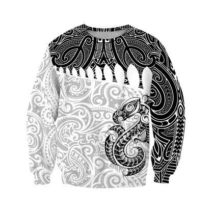 Aotearoa Maori manaia 3d all over printed shirt and short for man and women JJ030201 PL - Amaze Style™-Apparel
