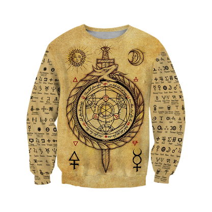Alchemy 3D All Over Printed Shirts Hoodie JJ020103-Apparel-MP-Sweatshirts-S-Vibe Cosy™