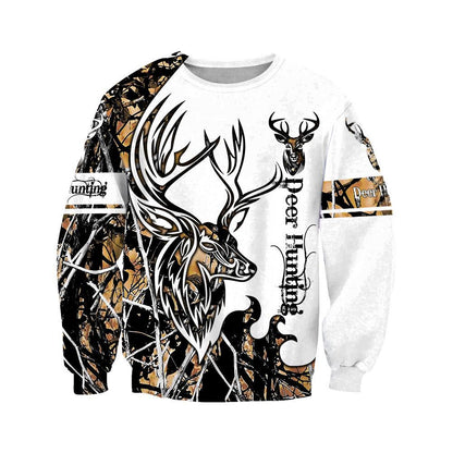 DEER HUNTING OUTSHINE CAMO 3D ALL OVER PRINTED SHIRTS FOR MEN AND WOMEN JJ051205 PL - Amaze Style™-Apparel