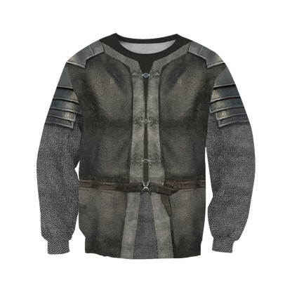 3D ALL OVER PRINTED CHAINMAIL KNIGHT MEDIEVAL ARMOR TOPS MP912 - Amaze Style™-Apparel