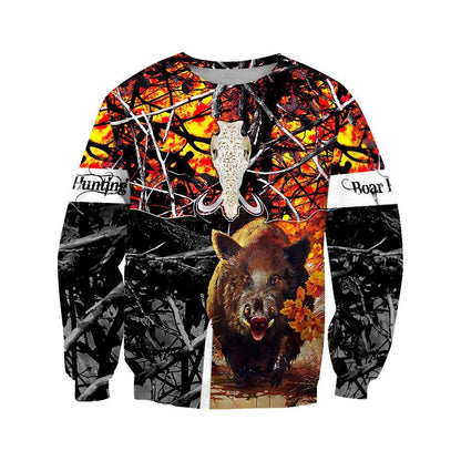 BOAR HUNTING CAMO 3D ALL OVER PRINTED SHIRTS FOR MEN AND WOMEN JJ221201 PL - Amaze Style™-Apparel