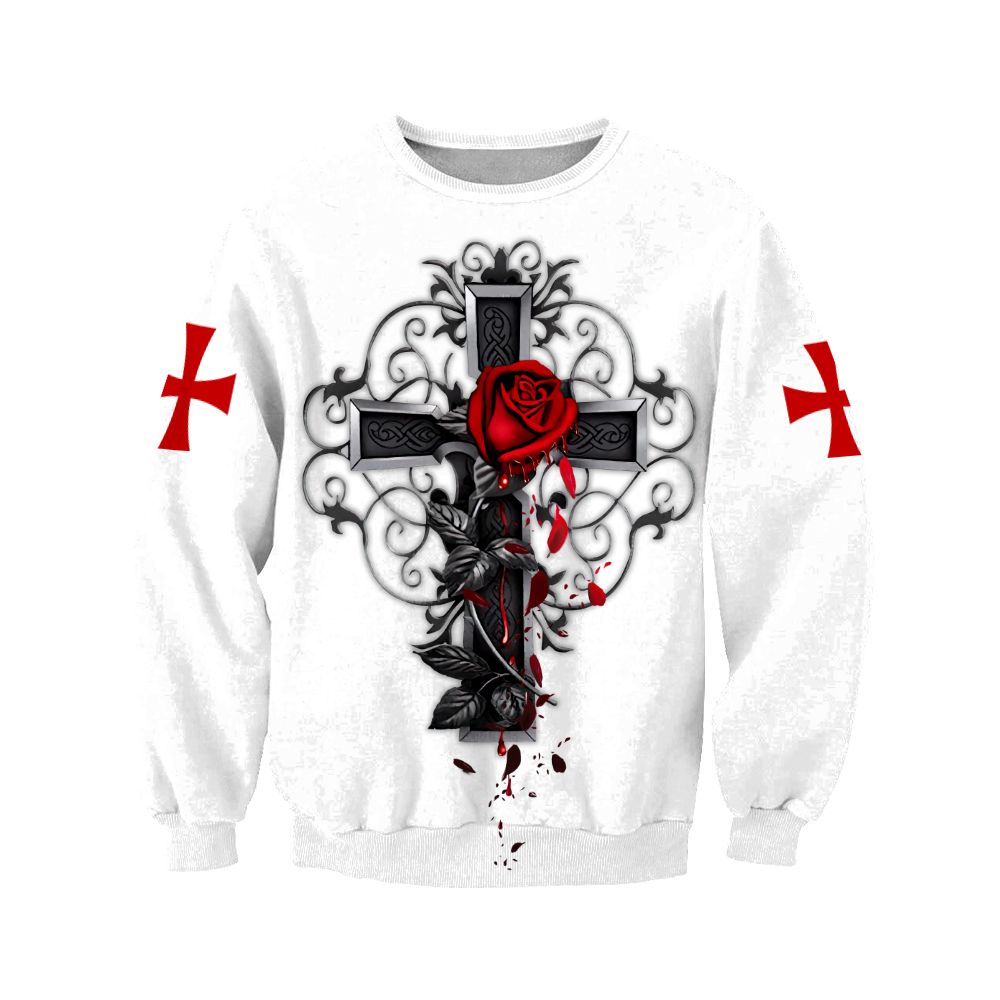 Knight God Jesus 3D All Over Printed Shirt Hoodie For Men And Women JJ250301 - Amaze Style™-Apparel