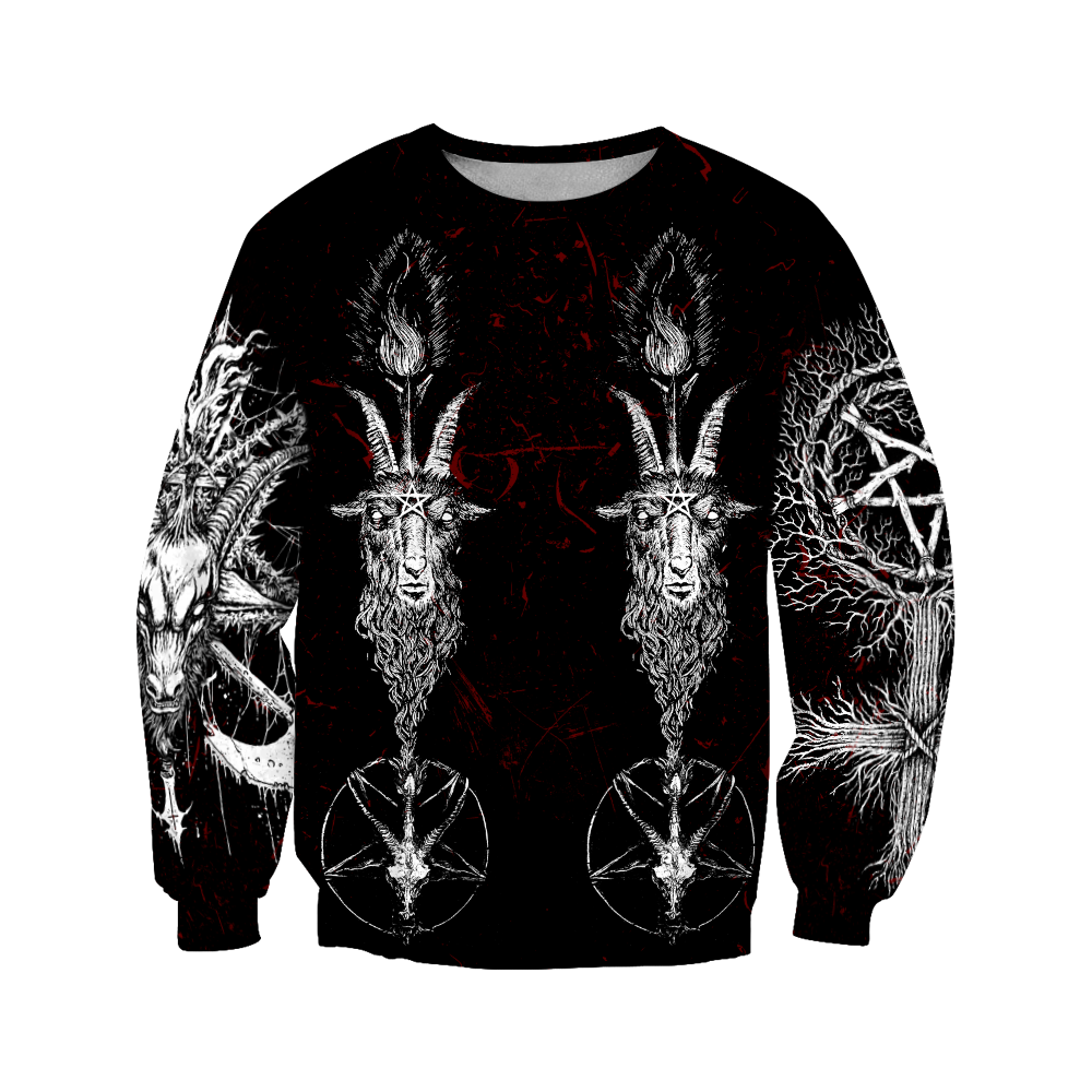 Satanic 3D All Over Printed Hoodie MP851 - Amaze Style™-Apparel