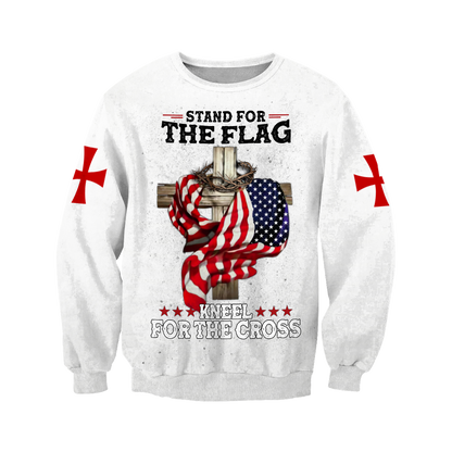 Easter God Jesus One Nation Under God 3D All Over Printed Shirt Hoodie JJ240405 - Amaze Style™-Apparel