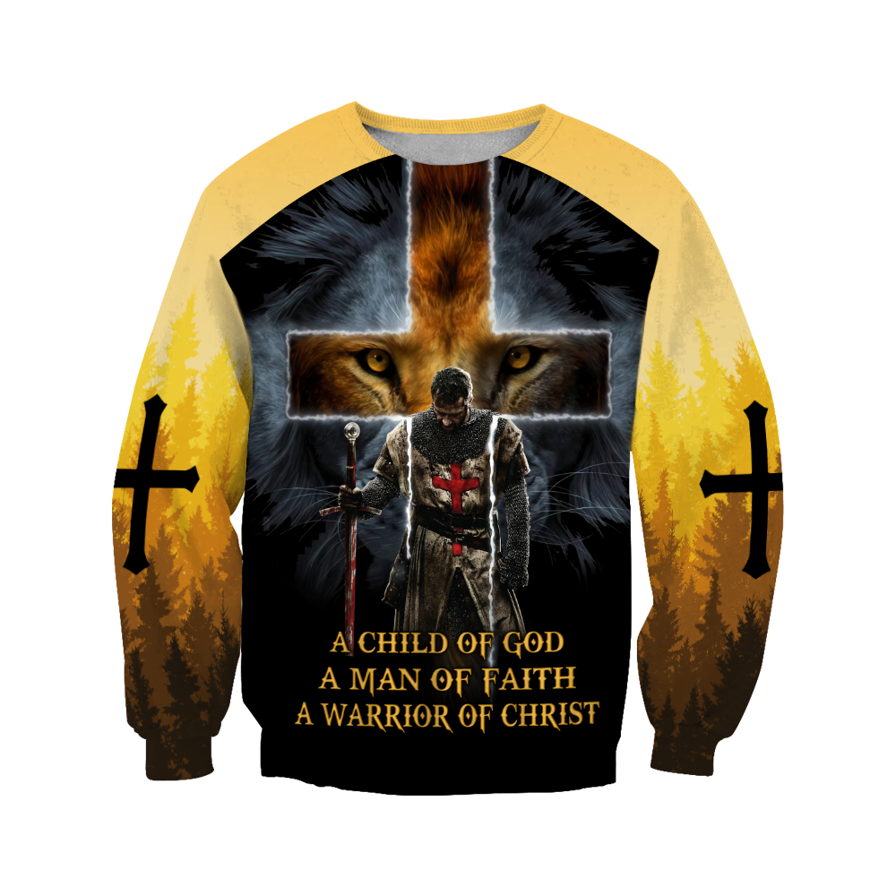 Knight God Jesus 3D All Over Printed Shirt Hoodie For Men And Women JJ240301 - Amaze Style™-Apparel