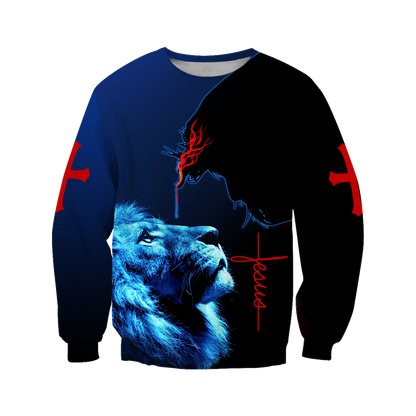 God and Lion - Christian - 3D All Over Printed Style for Men and Women