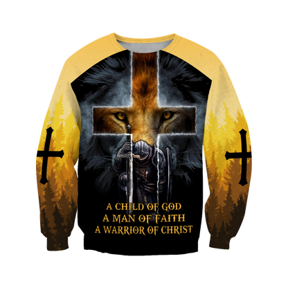 Knight God Jesus 3D All Over Printed Shirt Hoodie For Men And Women JJ240302 - Amaze Style™-Apparel