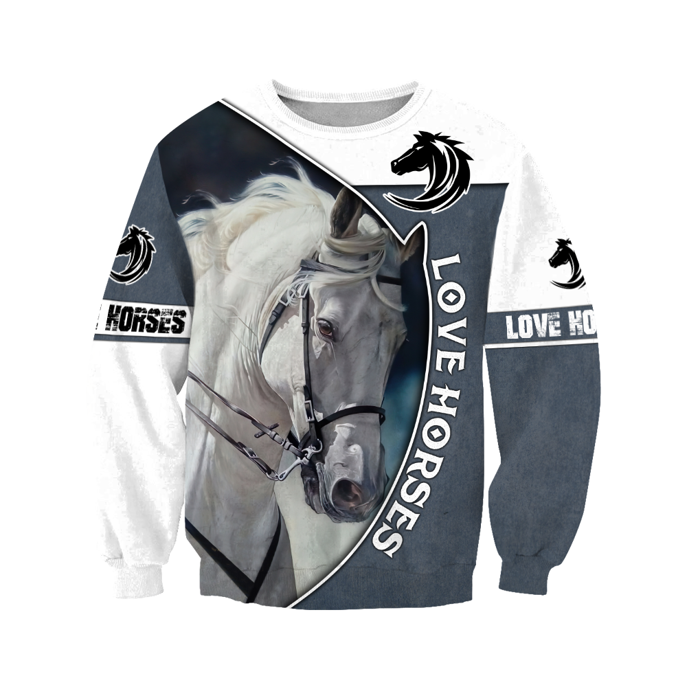 Love Horse 3D All Over Printed Shirts JJ240406 - Amaze Style™-Apparel