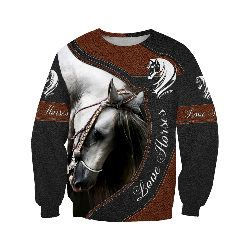 Love Beautiful Horse 3D All Over Printed Shirts JJ15052002 - Amaze Style™-Apparel
