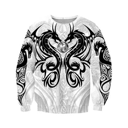 Dragon Tattoo 3D All Over Printed Shirts For Men and Women JJW19082003