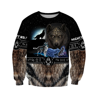 Premium 3D Printed Viking Mighty Wolf Shirts MEI