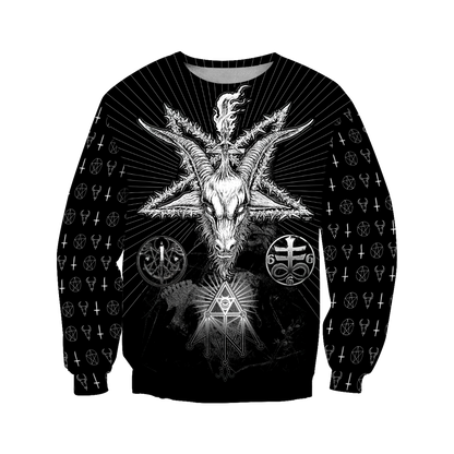 Satanic Tribal 3D All Over Printed Hoodie Shirts For Men And Women JJ25052001 - Amaze Style™-Apparel