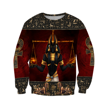 Anubis Ancient Egyptian 3D All Over Printed Shirts For Men And Women JJ26062004
