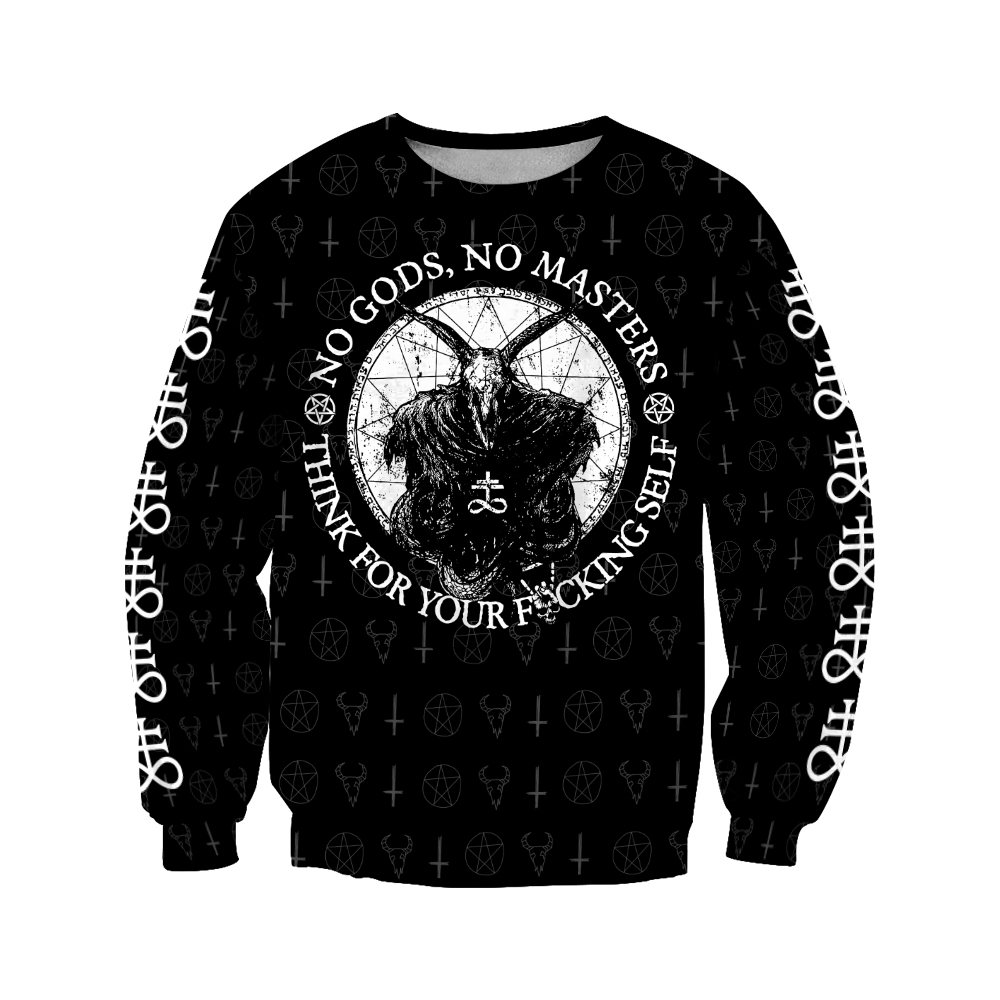 Satanic Tribal 3D All Over Printed Hoodie Shirts For Men And Women JJ23052002 - Amaze Style™-Apparel