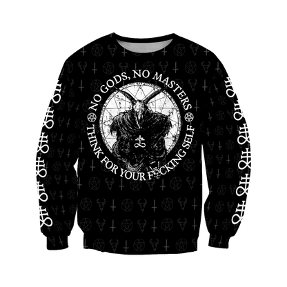 Satanic Tribal 3D All Over Printed Hoodie Shirts For Men And Women JJ23052002 - Amaze Style™-Apparel