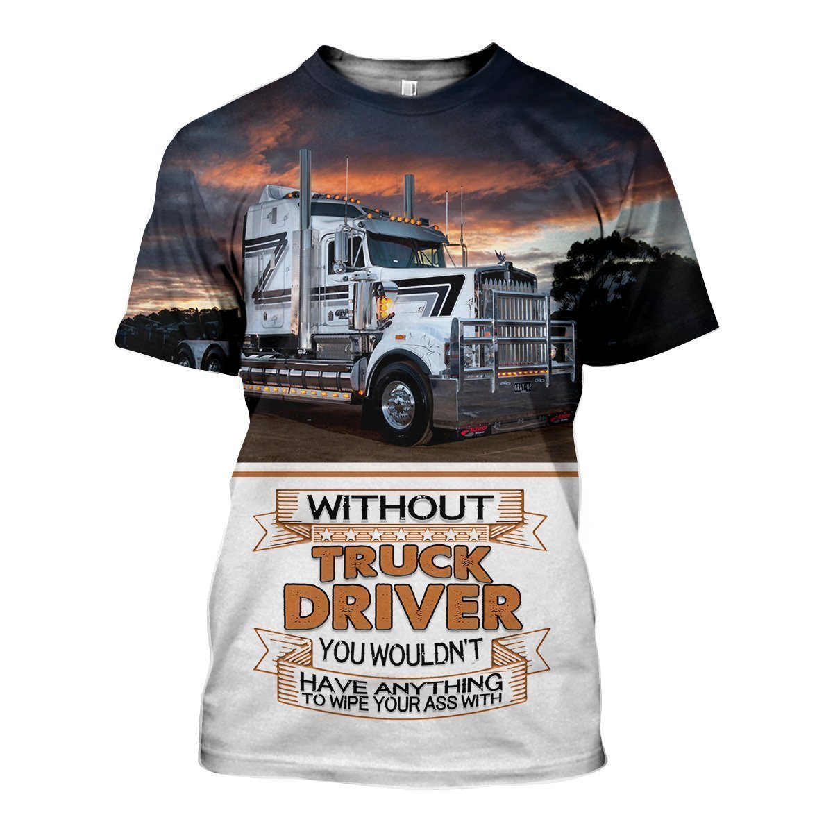 3D All Over Printed Truck Kenworth Shirts - Amaze Style™-Apparel