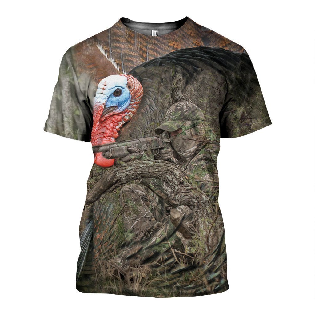 3D Printed Turkey Hunting Art  Clothes - Amaze Style™-Apparel