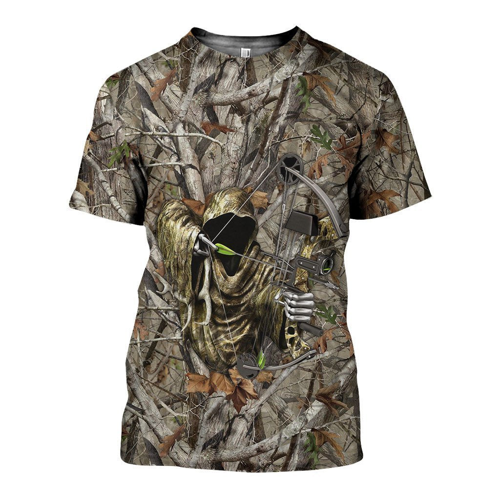 3D All Over Printed Bowhunting Camo Shirts And Shorts - Amaze Style™-Apparel