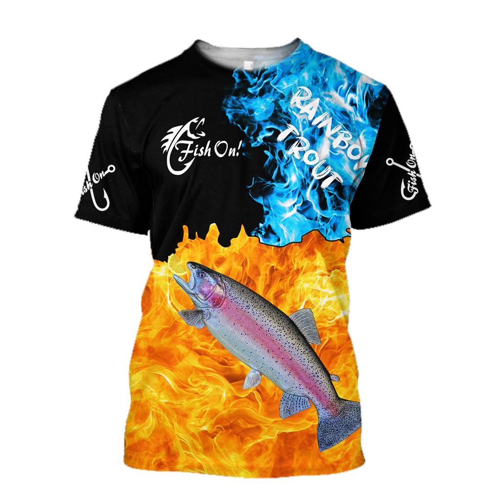 Fish reaper - Trout lemon on fire all over printed shirts for men and women AM200210 - Amaze Style™-Apparel