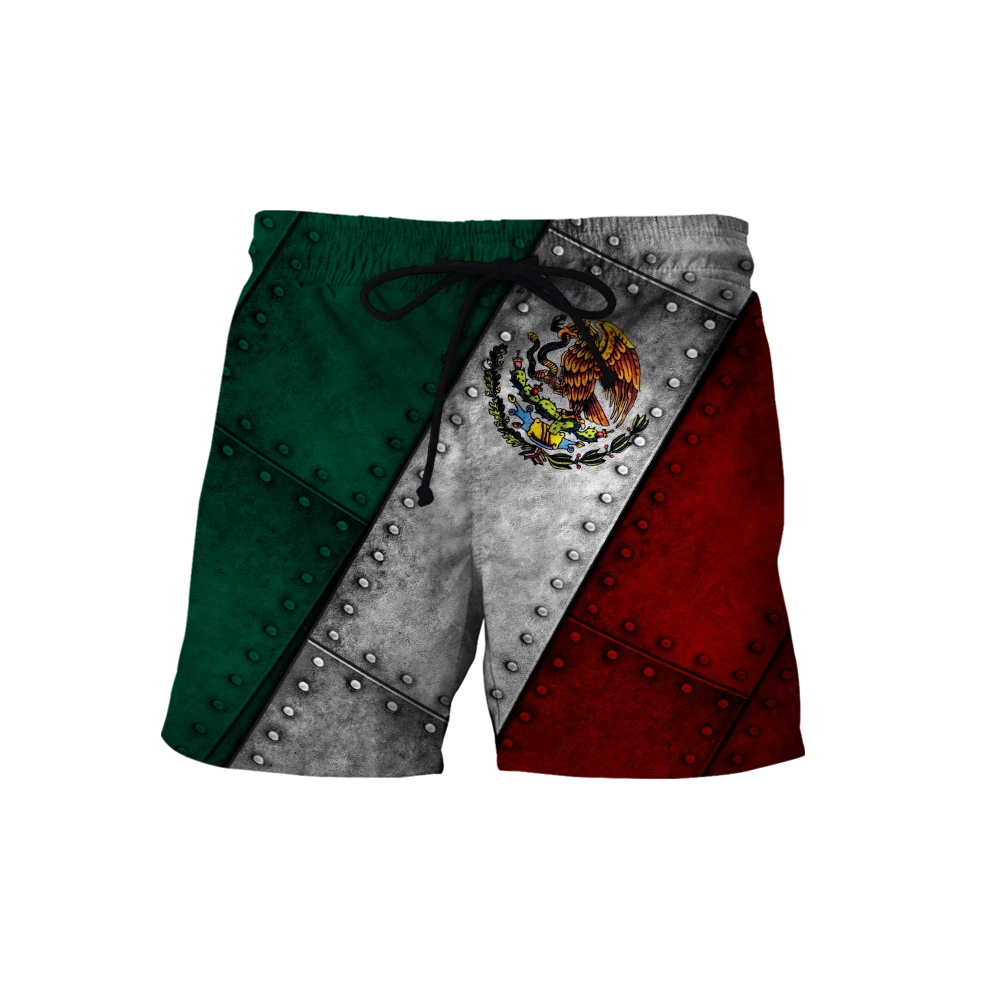 Mexico Combo T-shirt and Short 3D All Over Printed no7