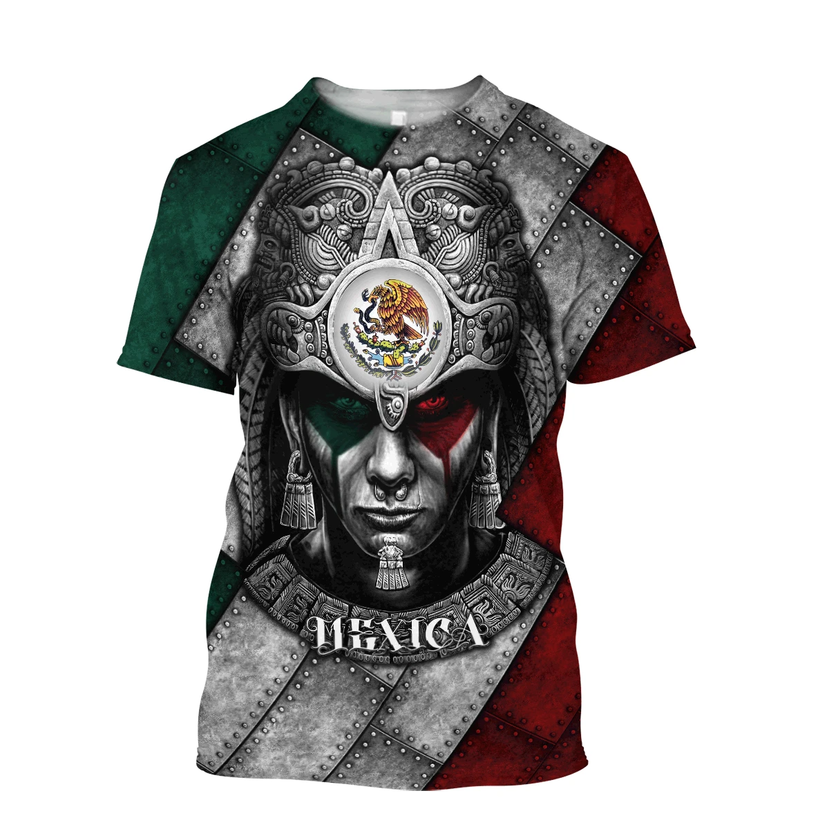 Mexico Combo T-shirt and Short 3D All Over Printed no8