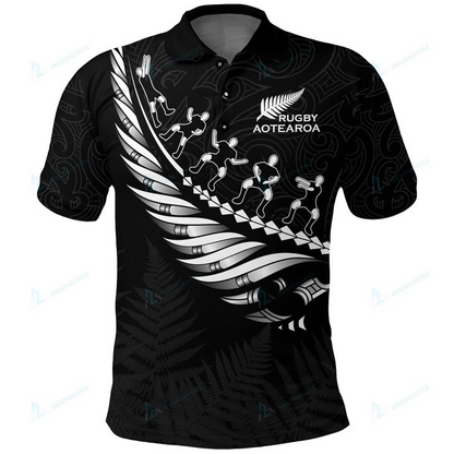 New Zealand Aotearoa Koru 3D All Over Printed Unisex Hoodie