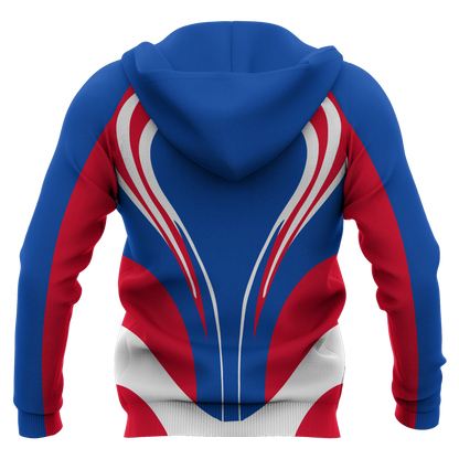 Tahiti Flag Hoodie Cannon Style - Bn10 - Amaze Style™-Apparel