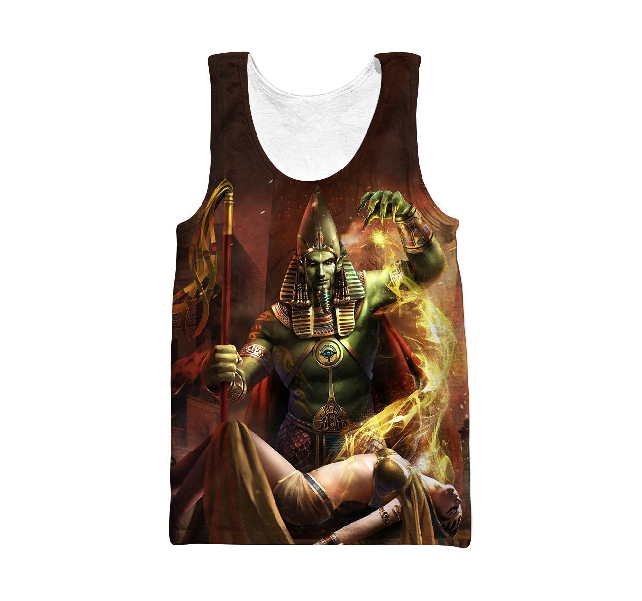 3D All Over Ptah Egyptian God Hoodie - Amaze Style™-Apparel