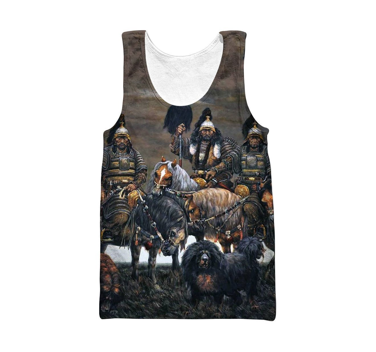 3D All Over Print Mongolia Warrior Hoodie - Amaze Style™-Apparel