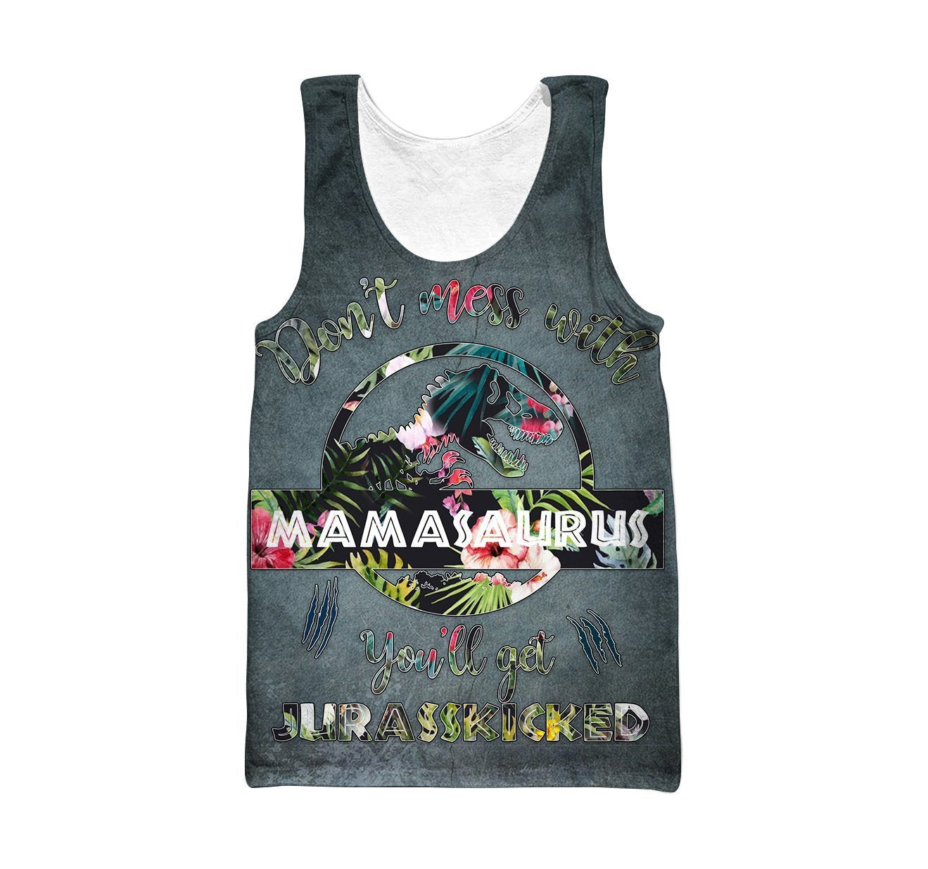 3D All Over Print Loved Mamasaurus Hoodie - Amaze Style™-Apparel