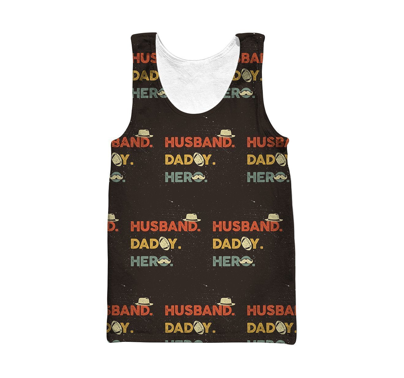3D All Over Husband daddy Hero Hoodie - Amaze Style™-Apparel