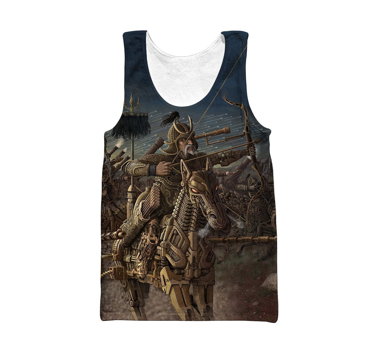3D All Over Print Mongol Warriors Hoodie - Amaze Style™-Apparel