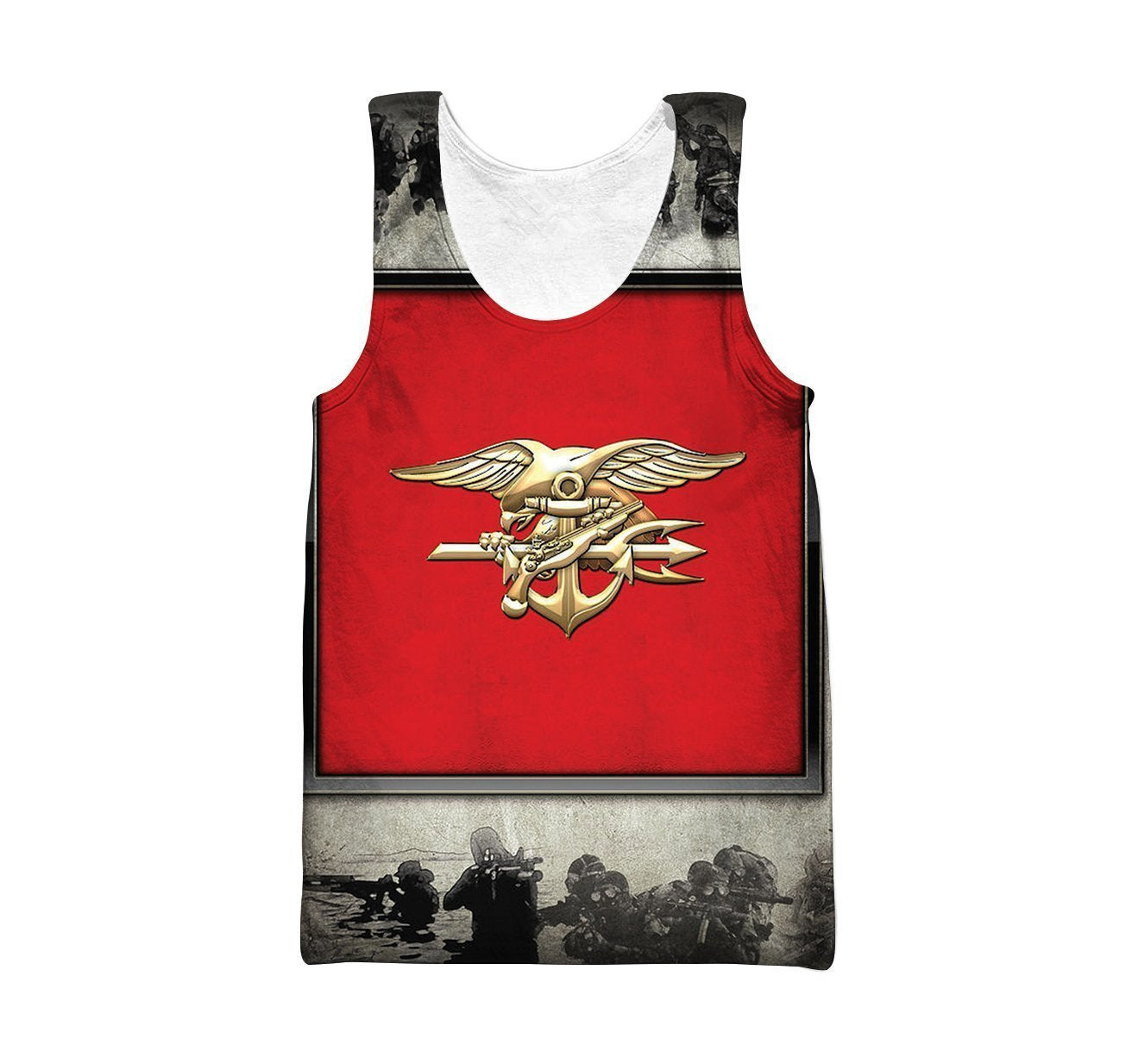 All Over Printed Military Insignia Shirts - Amaze Style™-Apparel