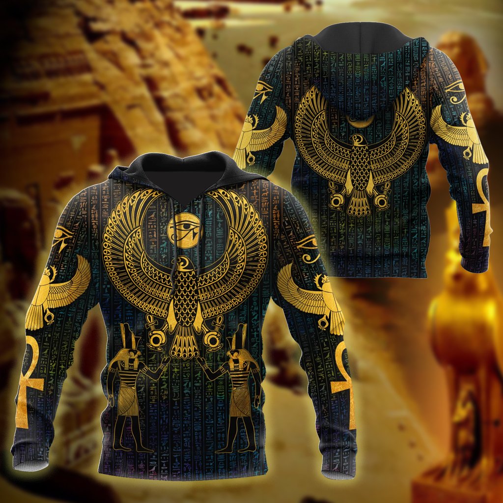 Hieroglyphics Ancient Egypt 3D All Over Printed Shirts