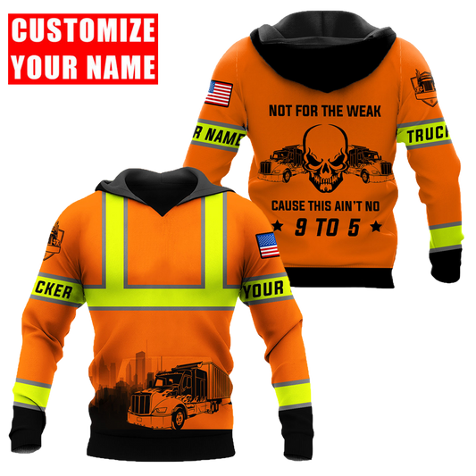 Personalized Trucker Safety Not For The Weak 3D Printed TN