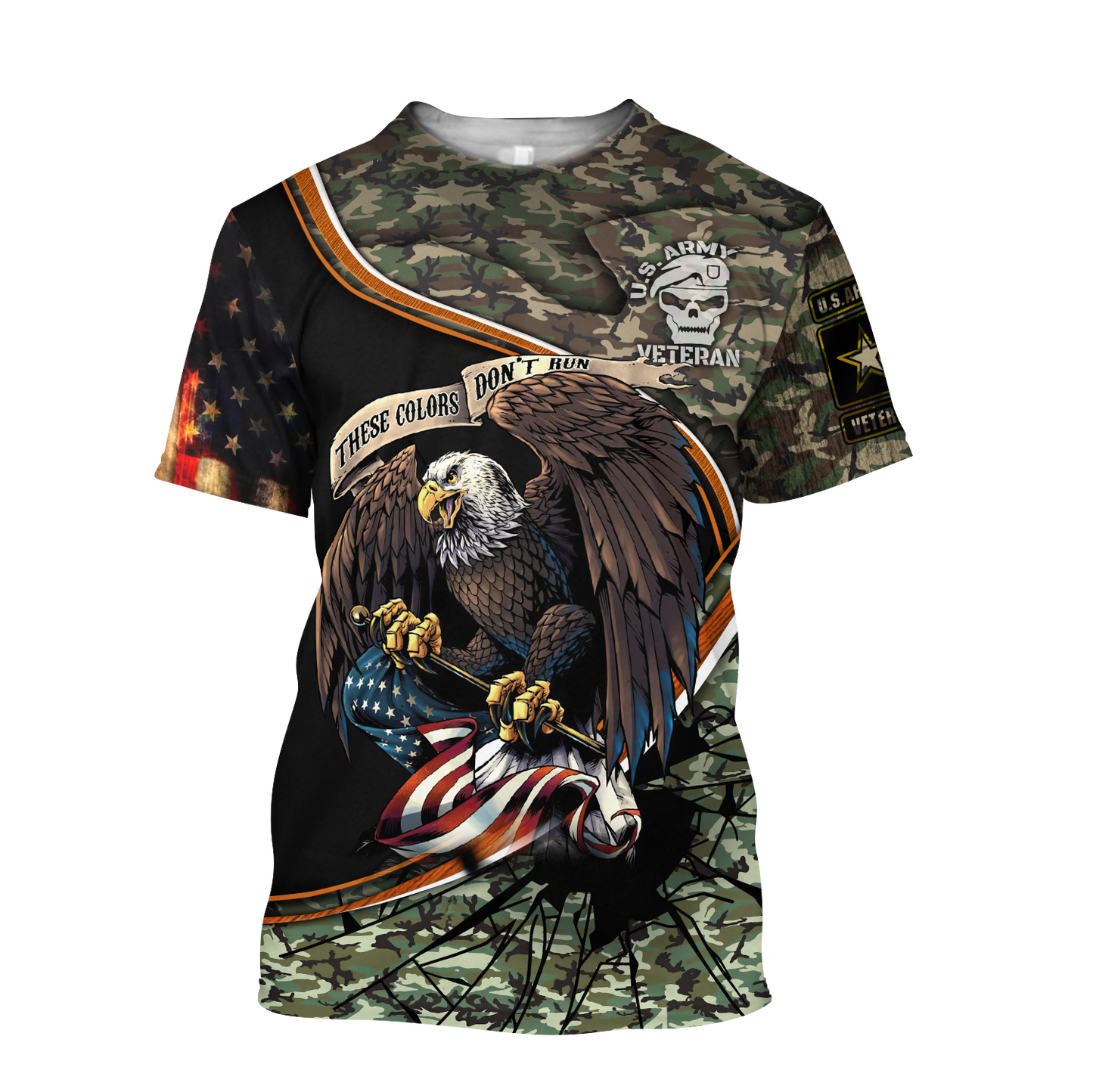 US Veteran 3D All Over Printed Shirt Hoodie MP18082004