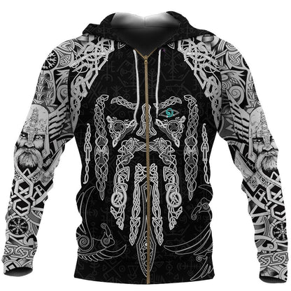Viking Odin's Eye with Raven - Amaze Style™-Apparel