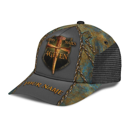 Personalized Jesus Saves 3D Printed Classic Cap