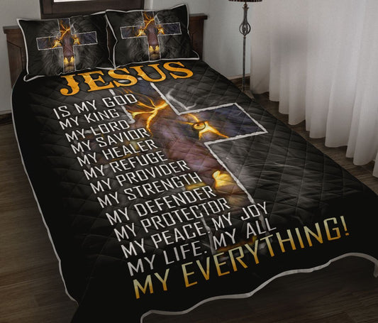 Jesus Easter Quilt Bedding Set TT JJ050502 - Amaze Style™-Bedding Set