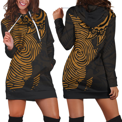 African Map Hoodie Dress-ML-Apparel-ML-Hoodie Dress-S-Vibe Cosy™