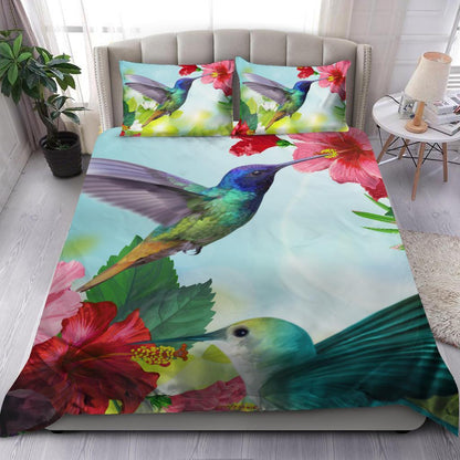 Hummingbird Hisbicus Bedding Set By ML NTN07162001