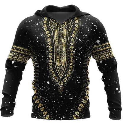 African Luxury Pattern III Hoodie