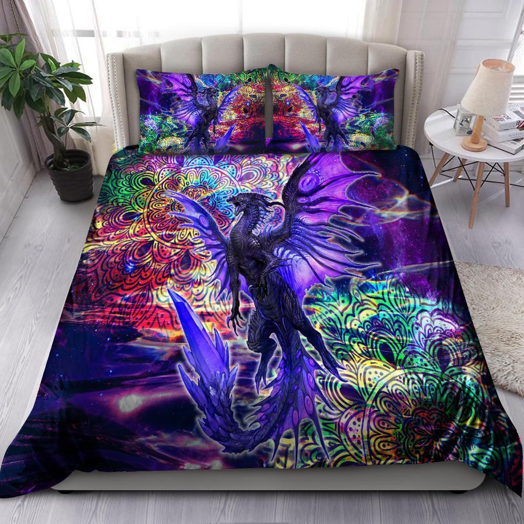 Dragon Spirit Mandala 3D Over Printed Bedding Set-ML