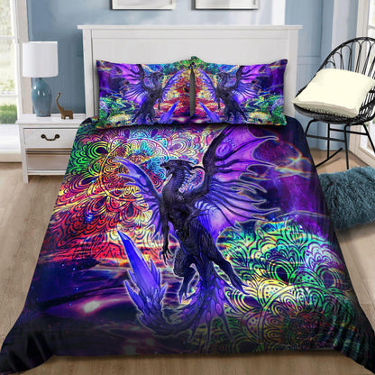 Dragon Spirit Mandala 3D Over Printed Bedding Set-ML