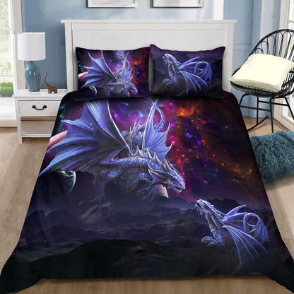 Dragon Mother and Son Art 3D Over Printed Bedding Set-ML